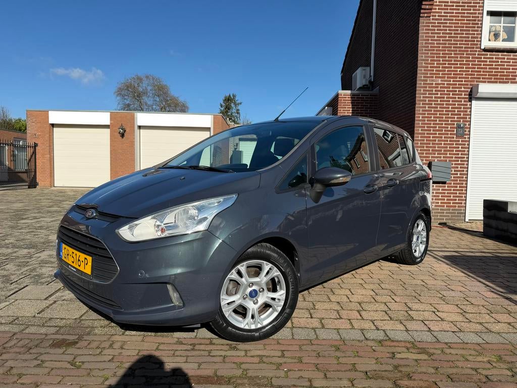 Ford B-Max 1.0 Ecoboost 74KW/100PK 2014 Grijs APK 2-12-2026, Euro 5, Stof, 750 kg, 100 pk