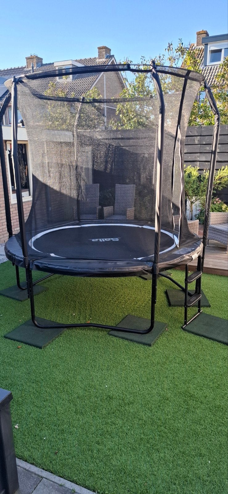Salta Trampoline 251 cm - Premium Black Edition, Ophalen, Zo goed als nieuw