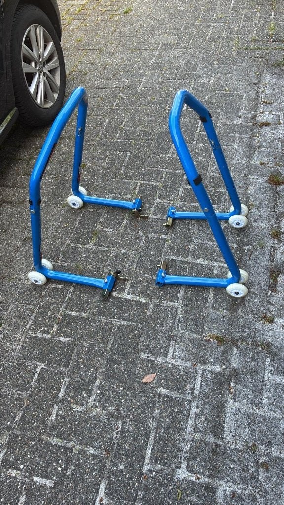 Motorsteun, Ophalen, Gebruikt