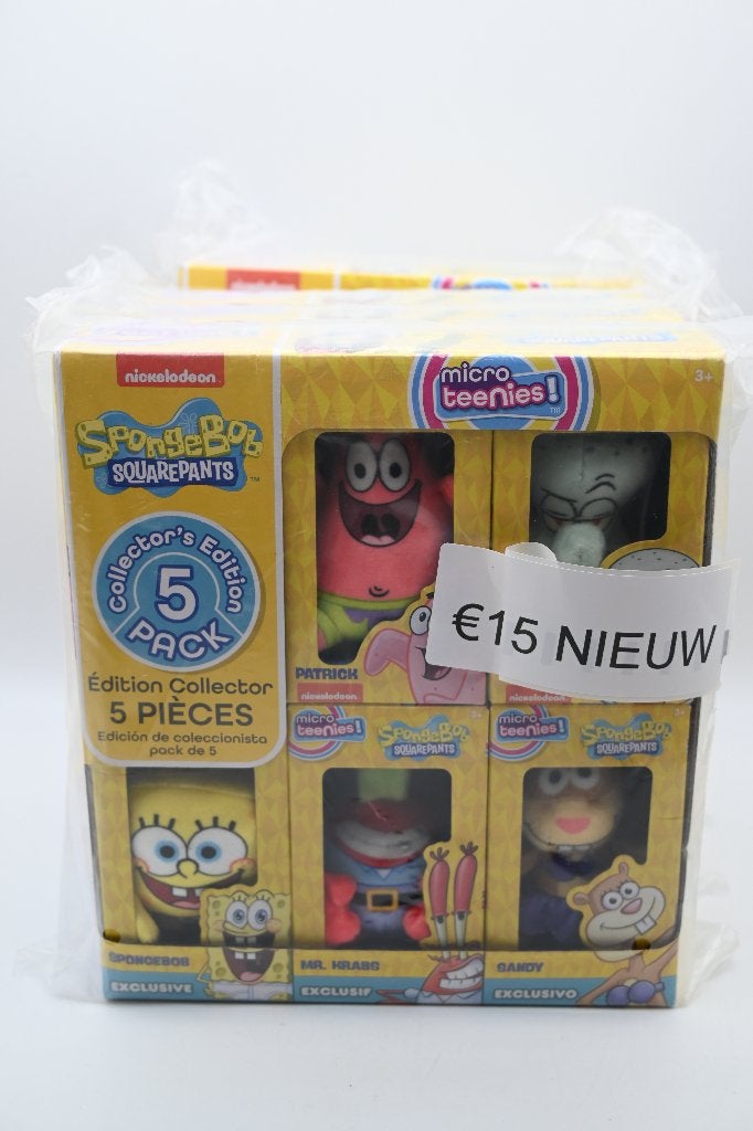SpongeBob SquarePants Micro Teenies Collector's Edition, Nickelodeon, Onbekend, Nieuw, Ophalen of Verzenden