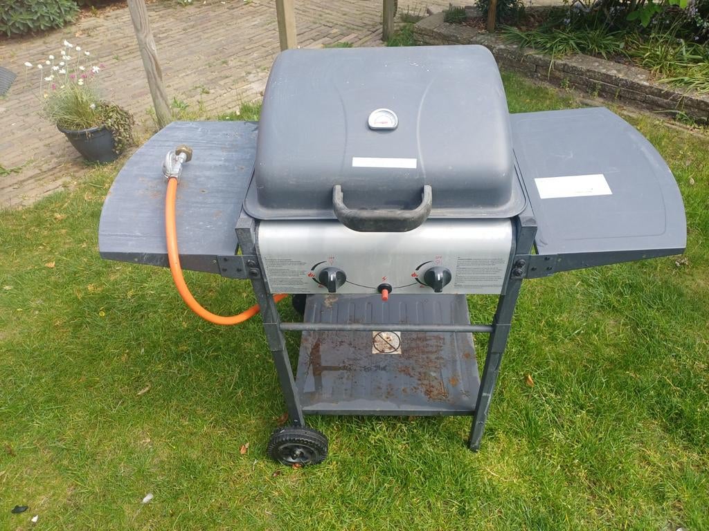 Gas barbecue incl. nieuwe lavastenen, Tuin en Terras, Gasbarbecues, Ophalen of Verzenden