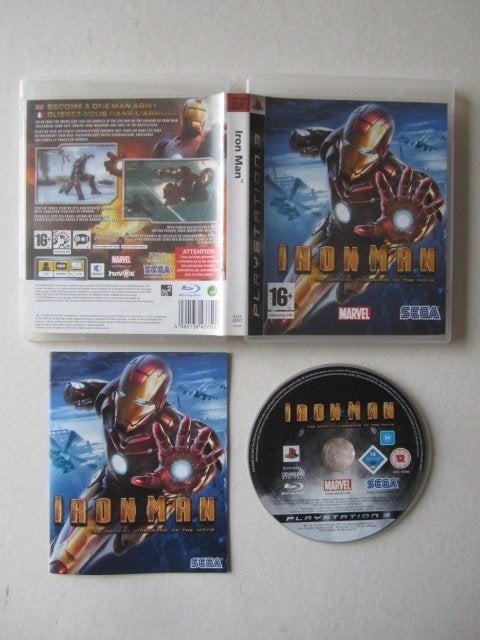PS3 * Iron Man Ironman * Playstation 3, Avontuur en Actie, 1 speler, Ophalen of Verzenden, Zo goed als nieuw
