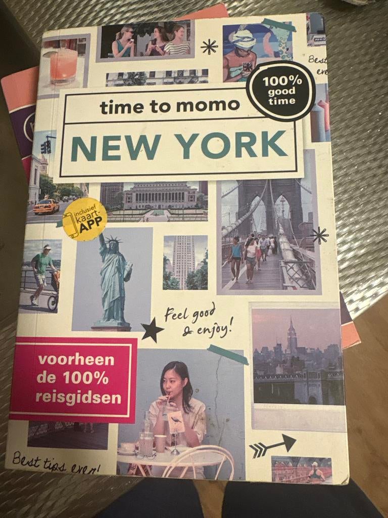 Time to Momo New York Reisgids met Kaart-App, Overige merken, Ophalen of Verzenden, Zo goed als nieuw, Reisgids of -boek