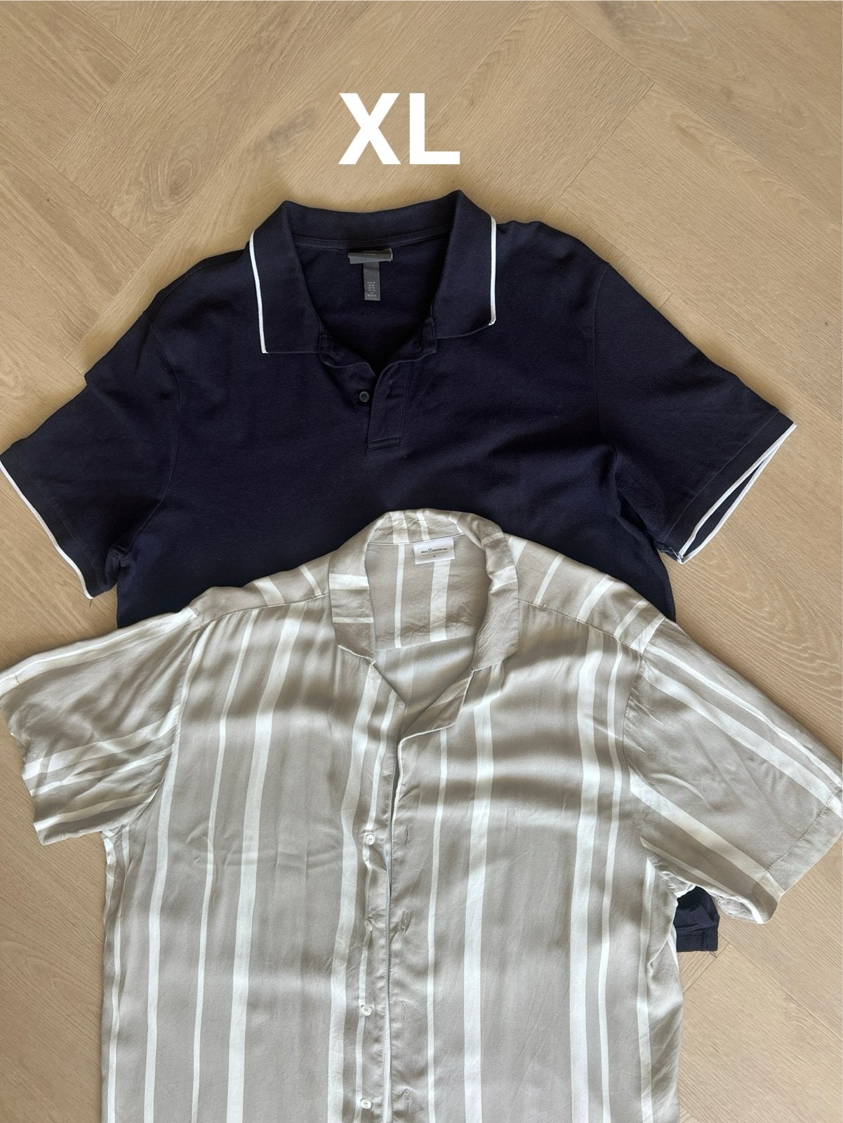 XL- The Sting Blouse & H&M Polo, Ophalen of Verzenden, Zo goed als nieuw, Maat 56/58 (XL), Blauw