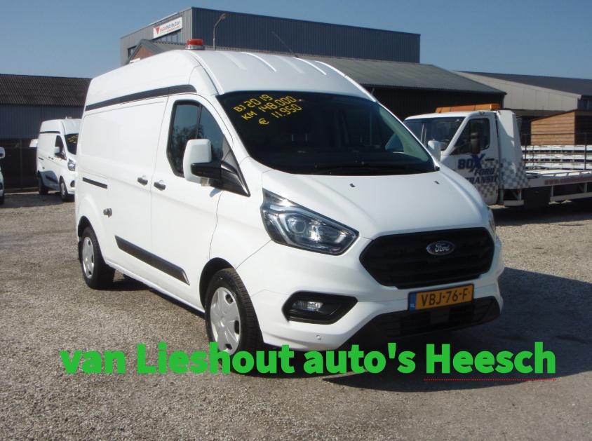 Ford Transit Custom L2H2 Trend zeer nette auto 148840 km 201, Auto's, Bestelauto's, Voorwielaandrijving, 4 cilinders, Wit, Bedrijf