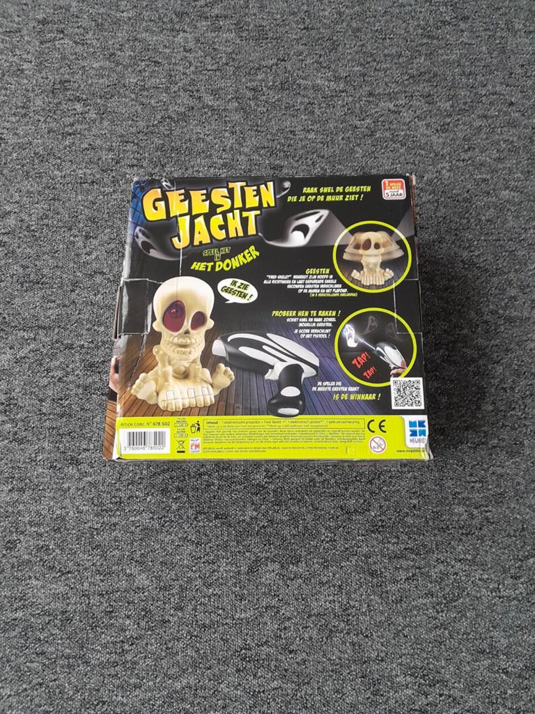 Geestenjacht, Hobby en Vrije tijd, Gezelschapsspellen | Overige, Een of twee spelers, Ophalen of Verzenden, Zo goed als nieuw