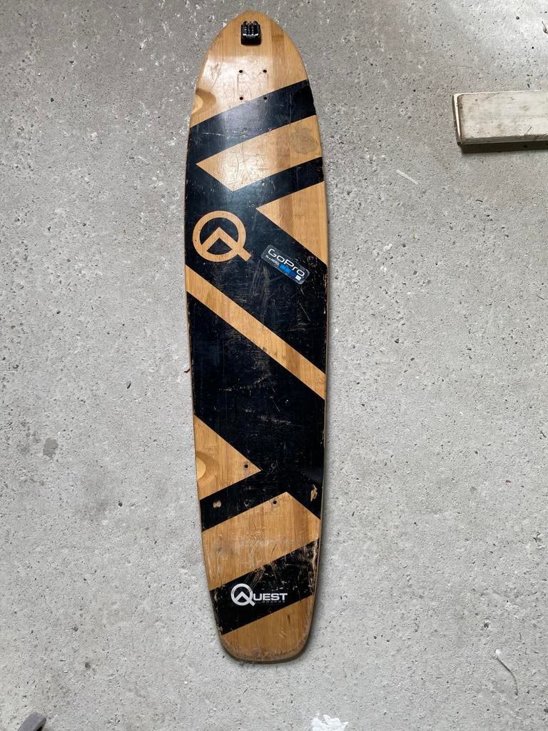 Te koop Quest longboard deck, Ophalen of Verzenden, Zo goed als nieuw, Complete set
