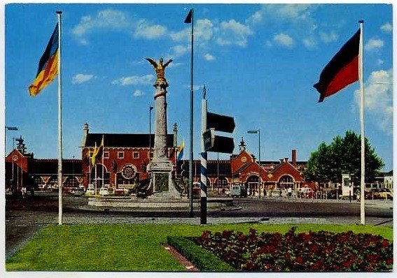 's-Hertogenbosch - Station, Ophalen of Verzenden, 1960 tot 1980, Ongelopen, Noord-Brabant
