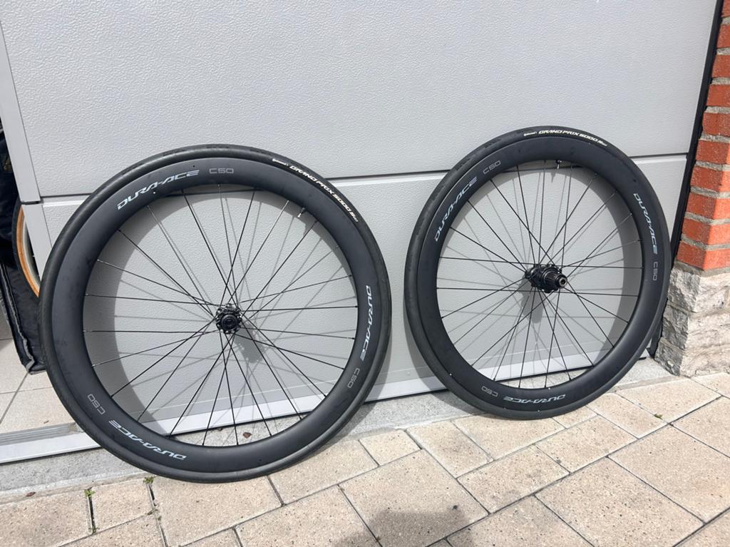 Shimano Dura Ace C50 12speed Wielset, Ophalen