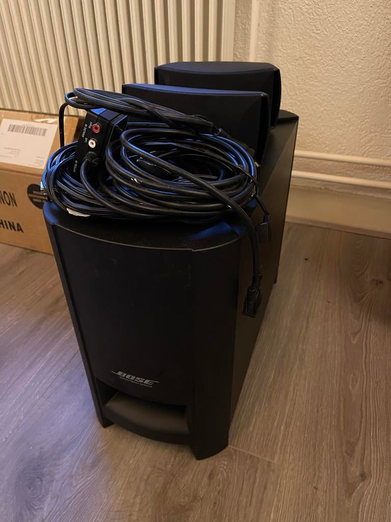 Bose Cinemate Series II Digital Home Theater System, Gebruikt, 2.1-systeem, 70 watt of meer, Overige spelers
