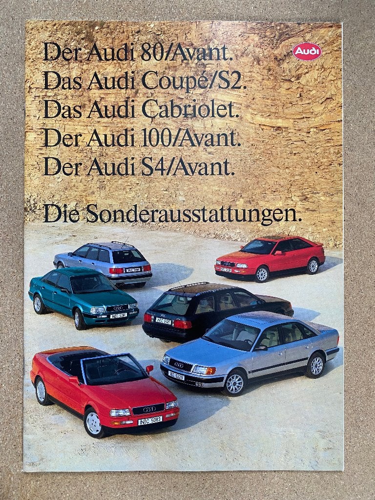 Audi Die Sonderausstattungen 1993 Duits, Verzenden, Gelezen, Audi