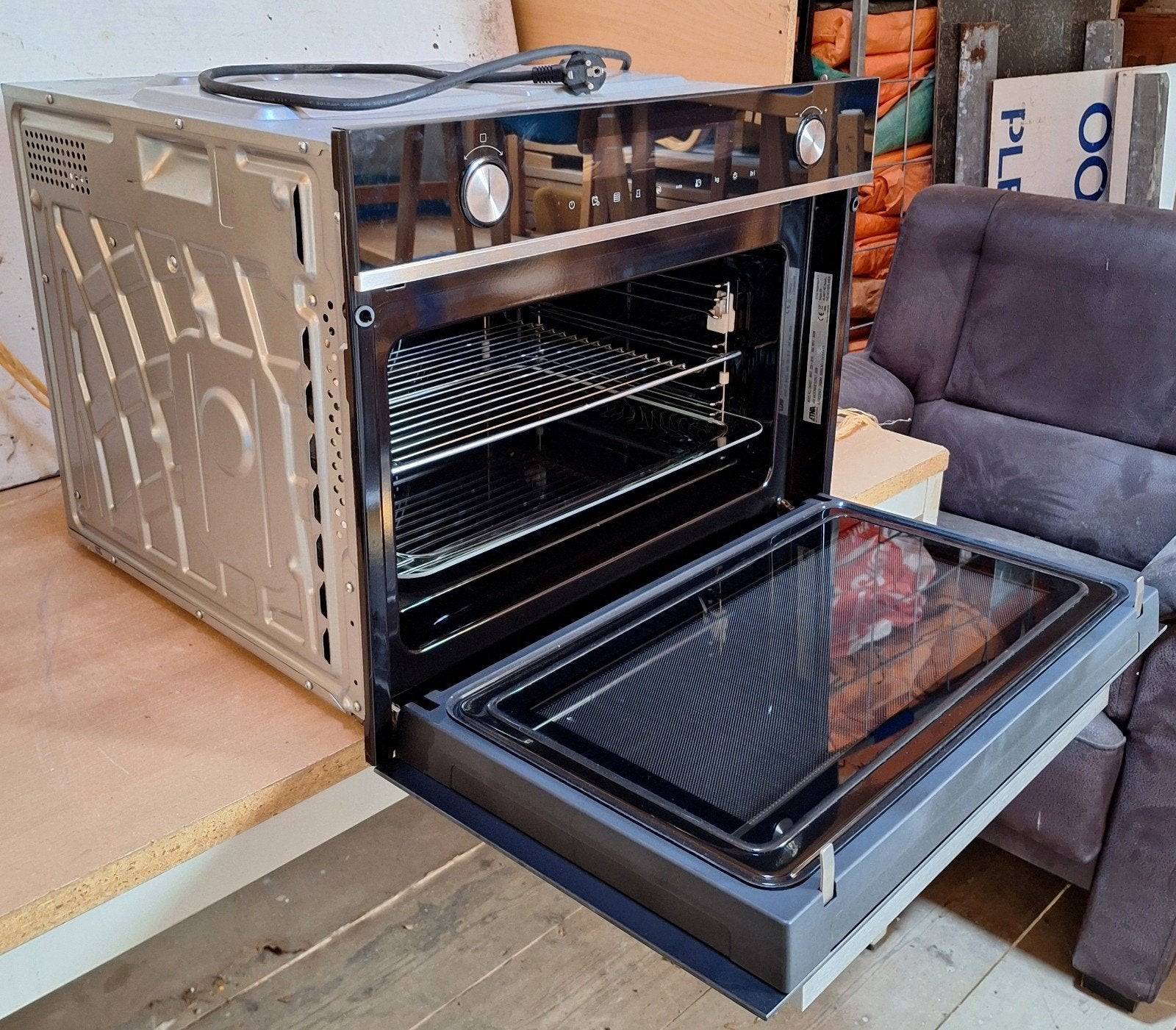 Etna combi-oven CM450ZT NIEUW, Ophalen, 45 tot 50 cm, Nieuw, Combi-oven