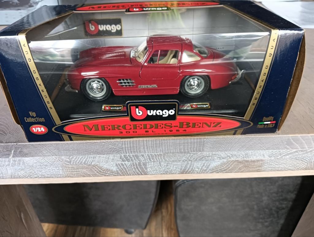 Burago Mercedes-Benz 300 SL 1954 - Nieuw in doos, Ophalen, Nieuw, Auto, Bburago