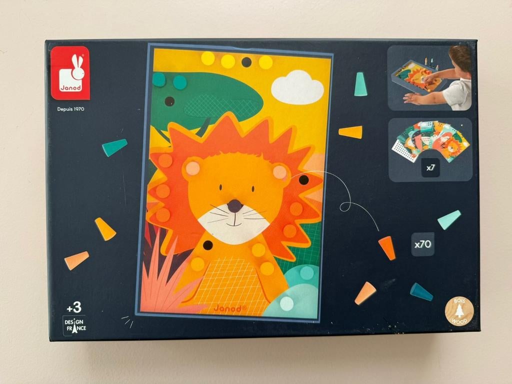 Janod Educatief Spel vanaf 3 jaar NIEUW staat Hout, Ophalen of Verzenden, Zo goed als nieuw, Ontdekken