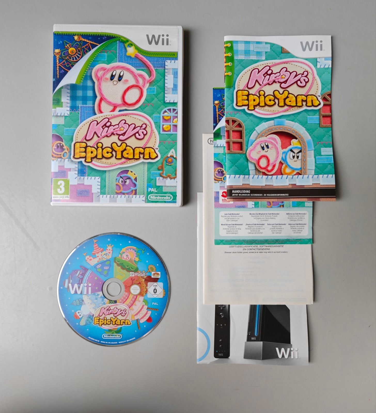 Kirby's Epic Yarn - Nintendo Wii (PAL), Spelcomputers en Games, Games | Nintendo Wii, Avontuur en Actie, 1 speler, Ophalen of Verzenden