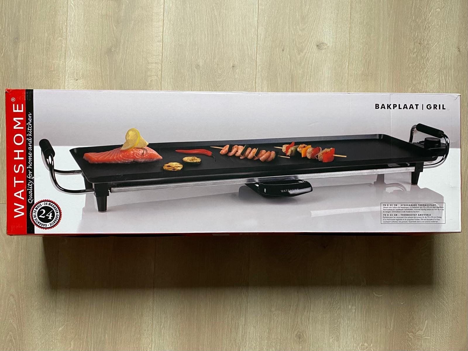 Nieuw - grillplaat, Ophalen, Zo goed als nieuw