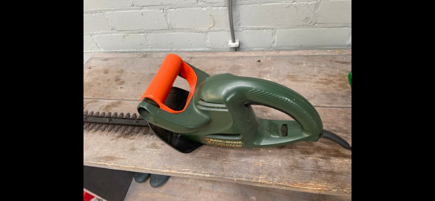 Black & Decker Heggenschaar GT250 - Elektrisch, Ophalen, Gebruikt, Elektrisch