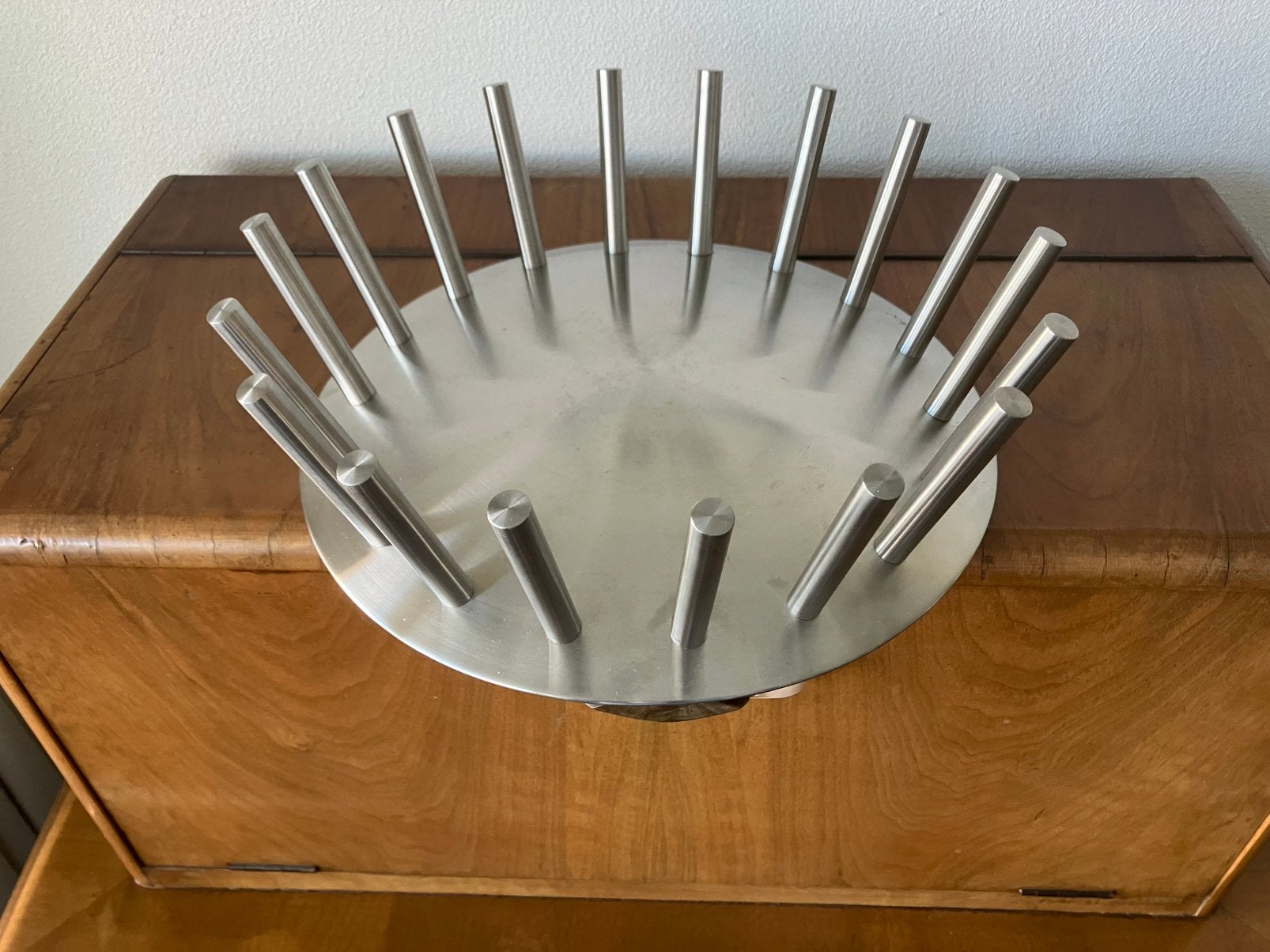 Design fruitschaal van Zack, Huis en Inrichting, Ophalen of Verzenden, Zo goed als nieuw, Rond, Overige materialen