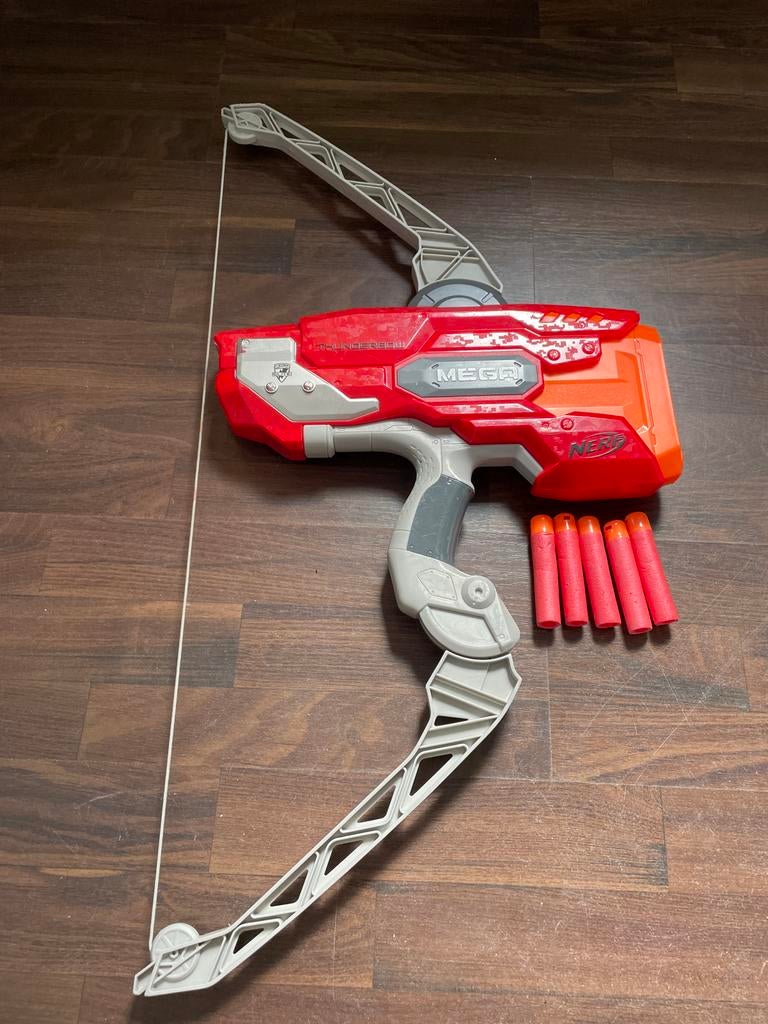 NERF Thunderbow Mega Blaster met pijlen, Ophalen, Gebruikt