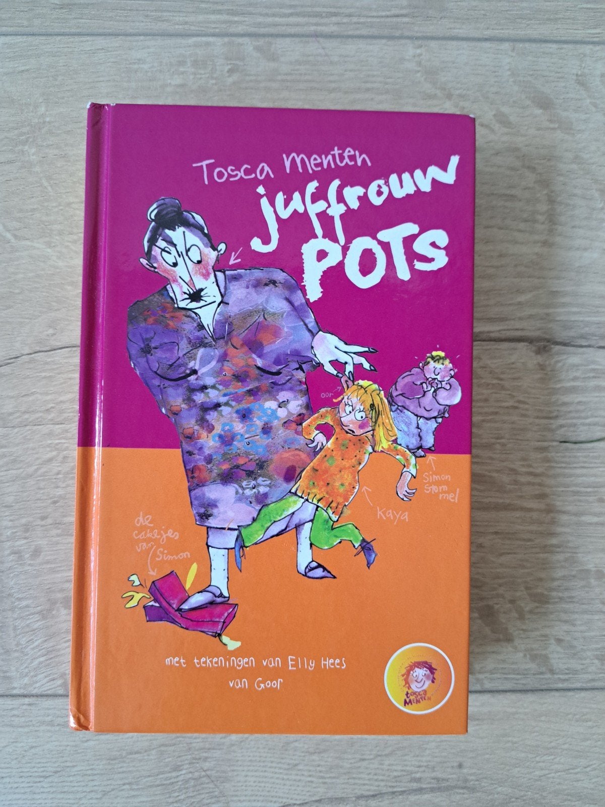Juffrouw Pots - Tosca Menten (Kinderboek), Ophalen of Verzenden, Gelezen, Tosca Menten, Fictie algemeen