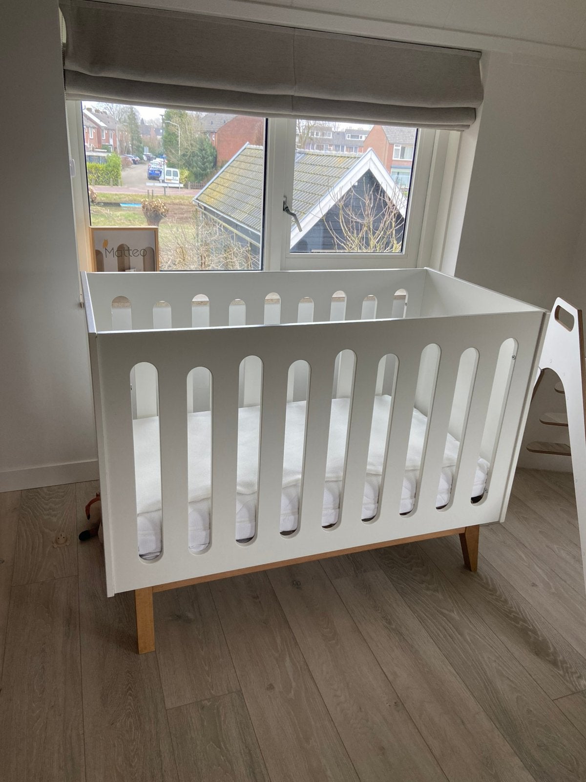 Ledikant wit - Quax Trendy - 124x65x92, Kinderen en Baby's, Ophalen, Zo goed als nieuw, Ledikant