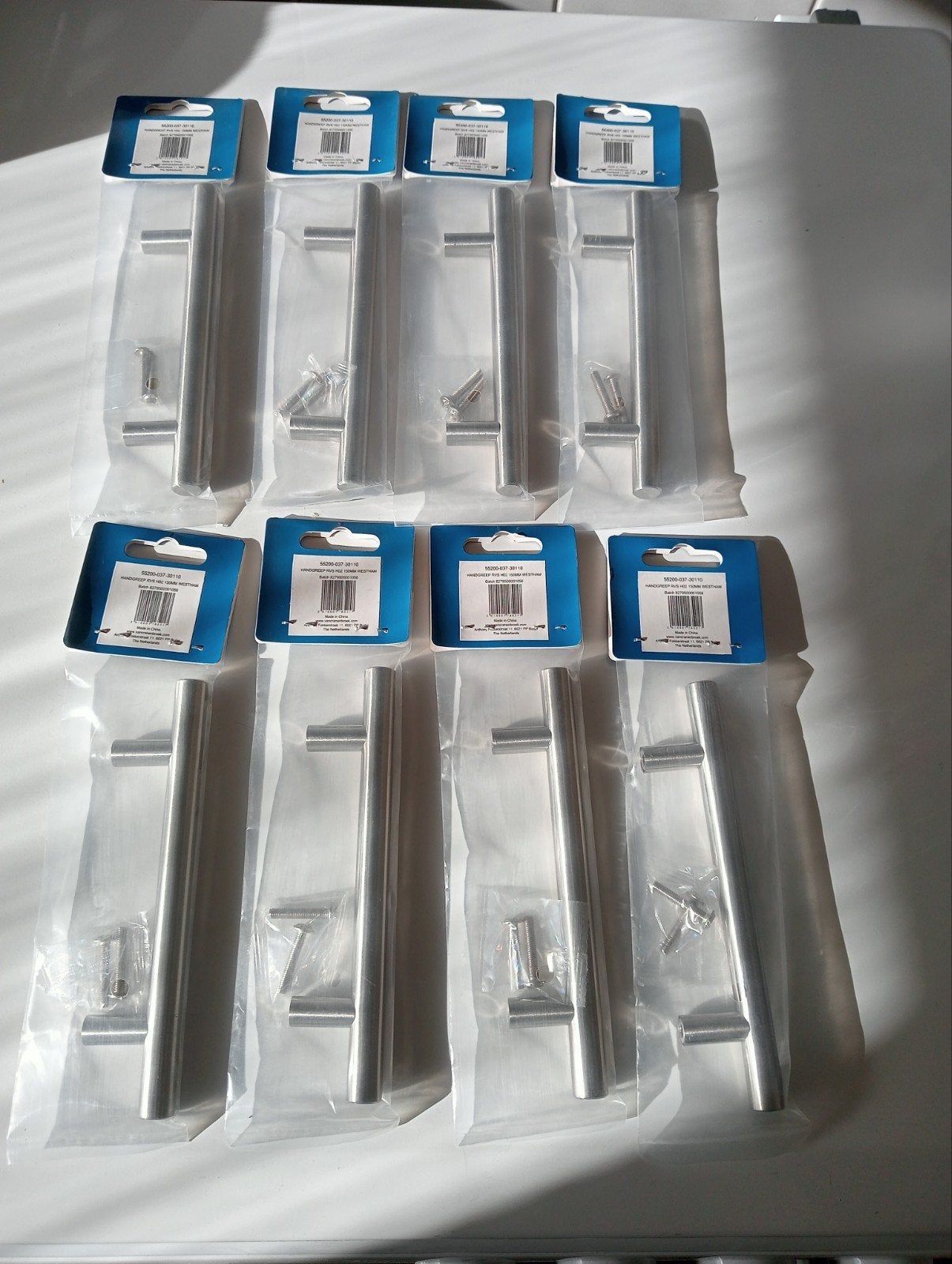Nieuwe handgrepen, 8 stuks, Ophalen, Minder dan 50 cm, Nieuw, Minder dan 25 cm