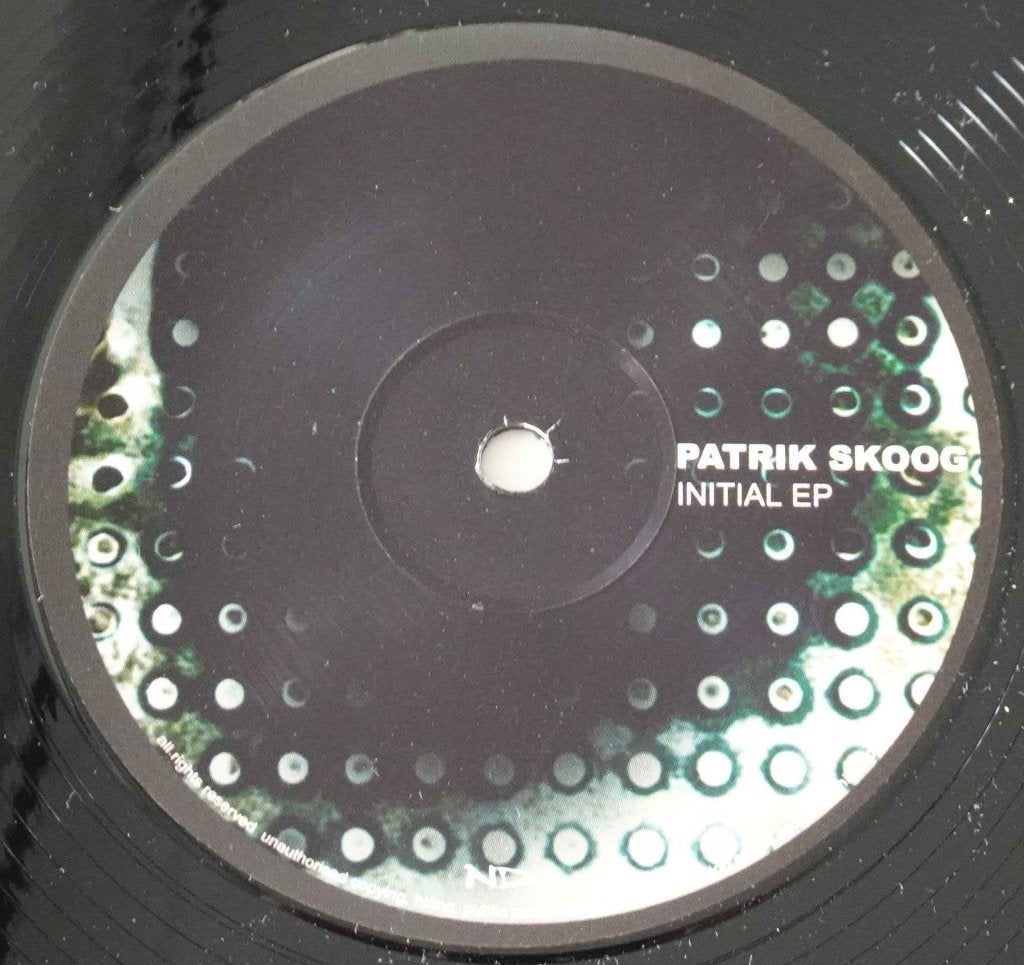 Patrik Skoog - Initial EP 12'' Techno Vinyl uit 2003, Ophalen, Zo goed als nieuw, 12 inch