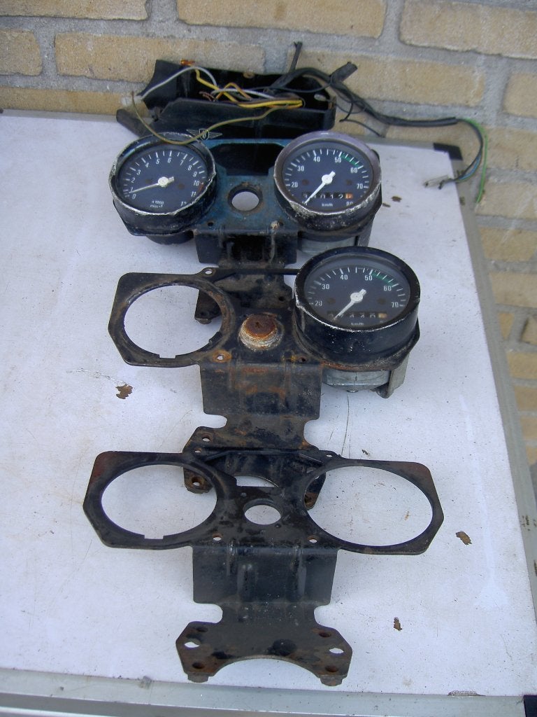 529 cockpit delen  km en tt onderdelen, zo uit de strijd!, Ophalen of Verzenden, Gebruikt, Overige typen