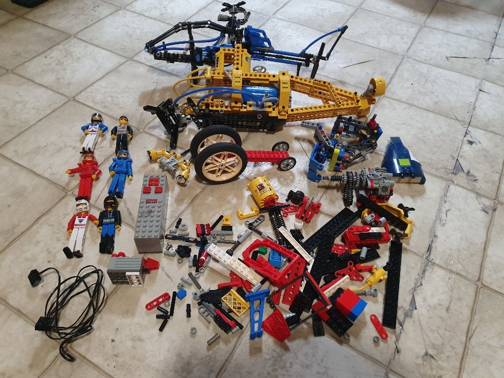 partij Lego Technic veel onderdelen, Ophalen, Gebruikt