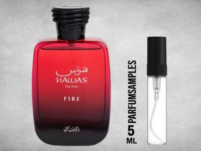 Rasasi Hawas Fire 5ml sample, Verzenden, Nieuw