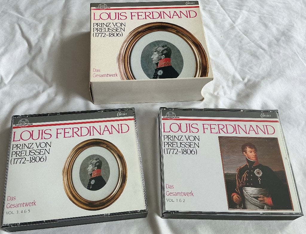 Louis Ferdinand Prinz Von Preußen– Das Gesamtwerk 5 CD's, Gebruikt, Boxset, Ophalen of Verzenden, Romantiek