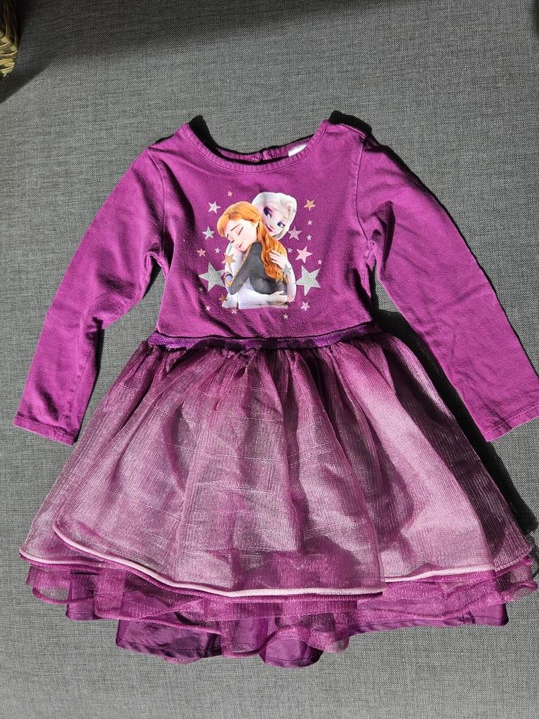 Prachtige Disney Frozen jurk voor meisjes (2-3 jaar), Ophalen of Verzenden, Gebruikt, Disney, Meisje