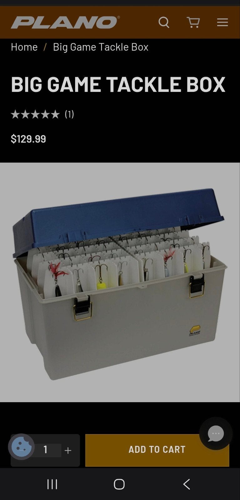 Plano Big game lure box, Overige typen, Tackle box, Ophalen of Verzenden, Zo goed als nieuw
