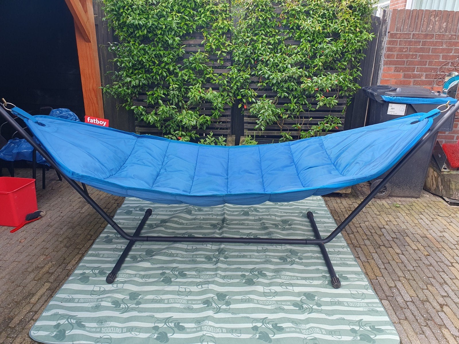 Fatboy hangmat 2-persoons met standaard, Tuin en Terras, Ophalen