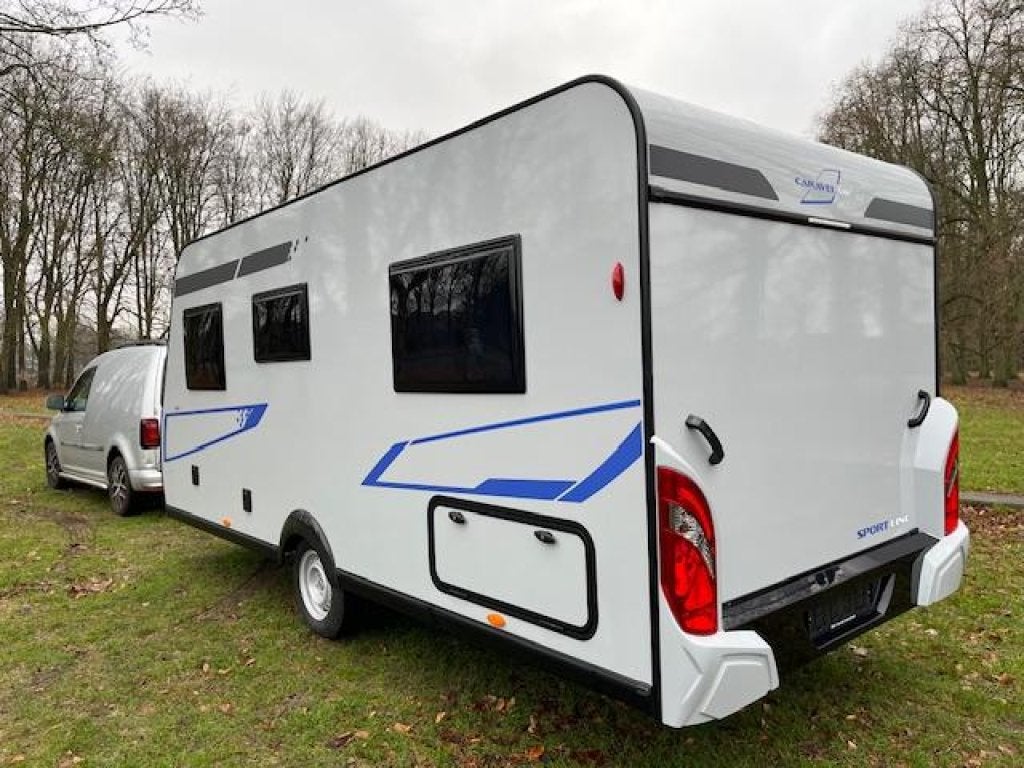 Caravelair Sport Line 455 2026 met gratis airco, Caravans en Kamperen, Rondzit, Bedrijf, 4 tot 5 meter, Caravelair