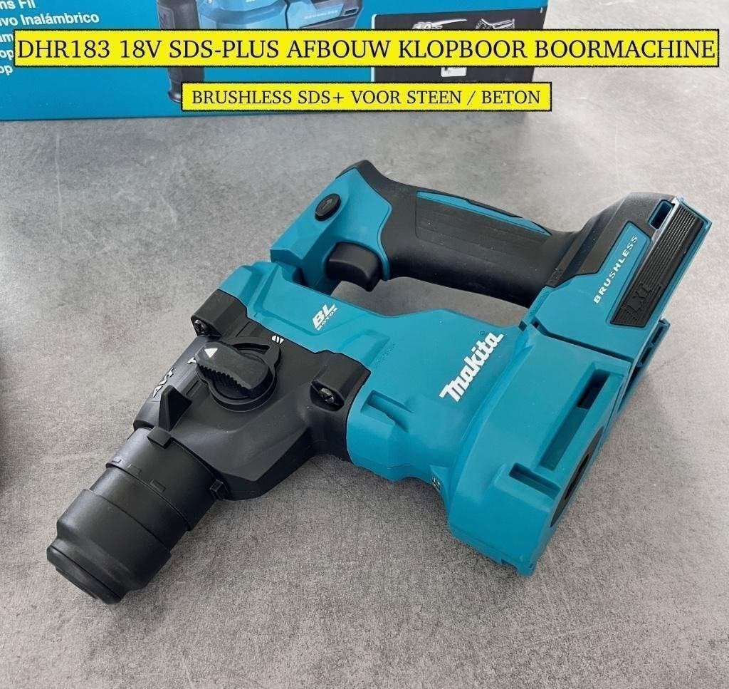 MAKITA DHR183Z 18v ACCU KLOPBOOR SDS+ & DHR171ZJ BOORMACHINE, 60 cm of meer, Keramiek, Nieuw, Ophalen of Verzenden