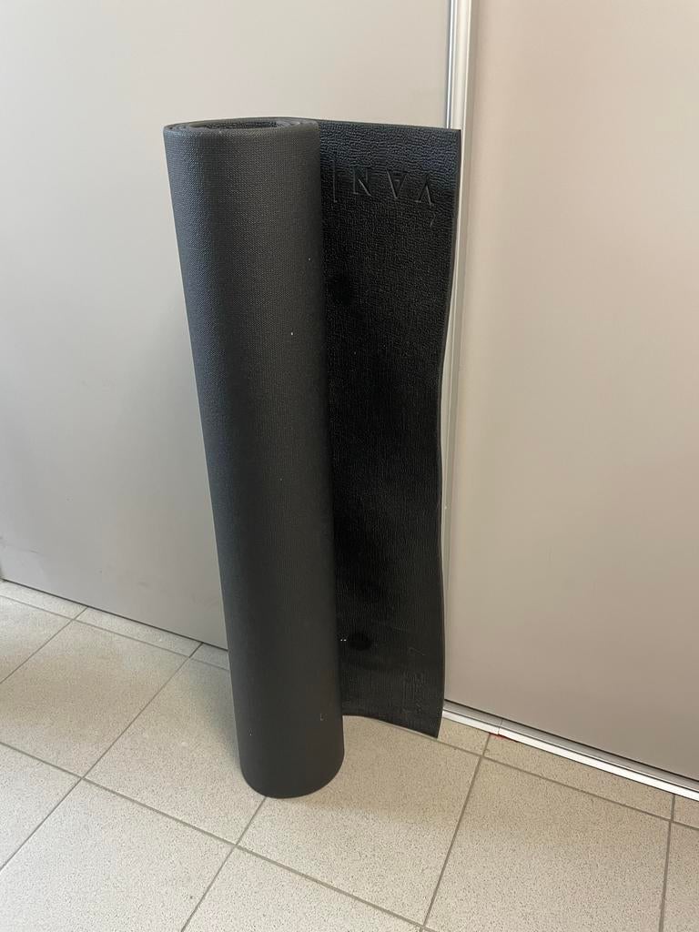 Zwarte Van Rysel Decathlon mat /fietsmat voor fietstrainer, Ophalen of Verzenden, Overige typen