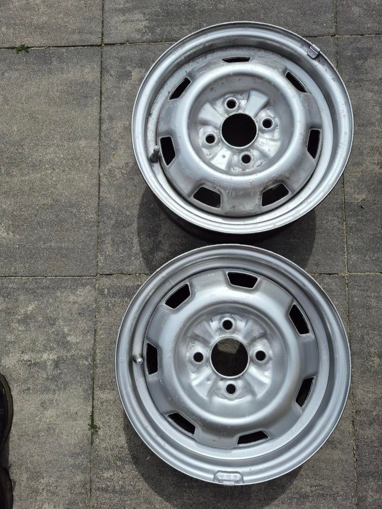 2x reserve velg Nissan Micra 40300- 24B00, Auto diversen, Wieldoppen, Ophalen