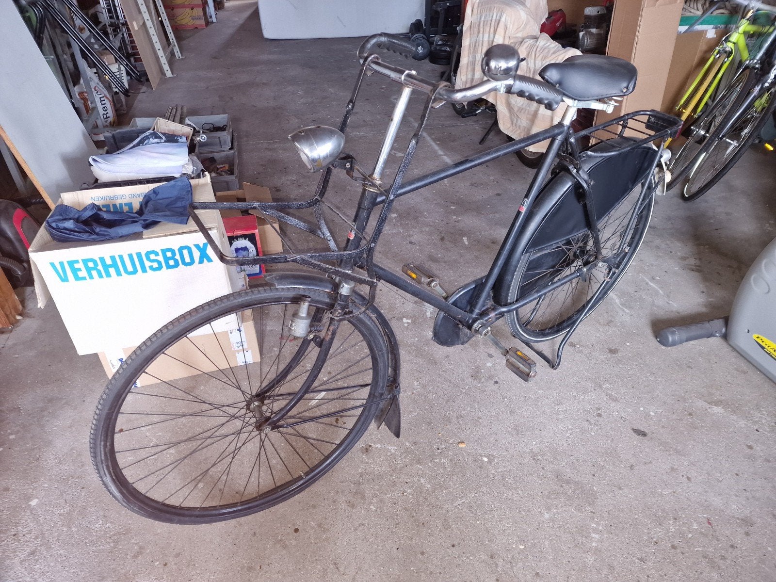 Oude Prisma fiets met voordrager, Gebruikt, Ophalen, Overige merken, Trommelrem