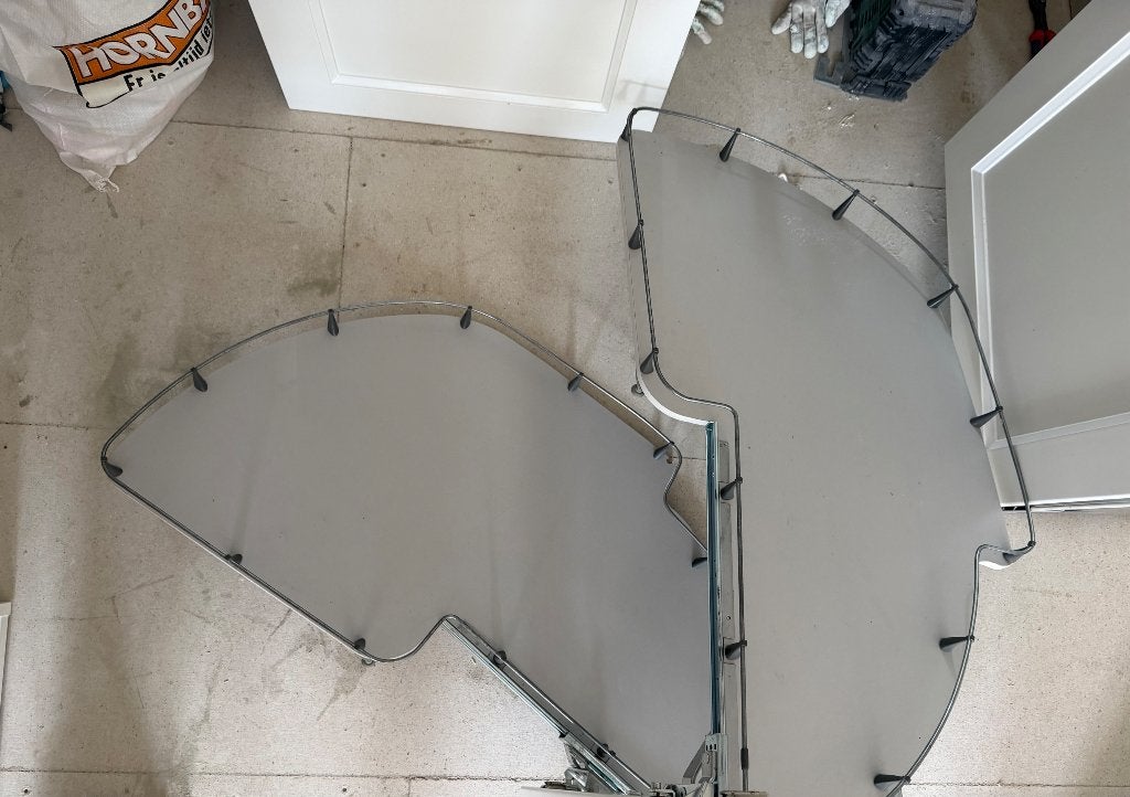 Draai carrousel keuken, Ophalen, Gebruikt, 50 tot 100 cm, Minder dan 100 cm