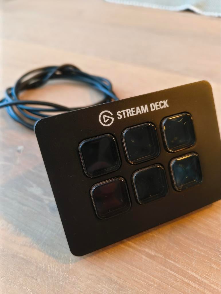 Elgato Stream Deck Mini - Compacte Controller voor Streamers, Ophalen of Verzenden, Zo goed als nieuw