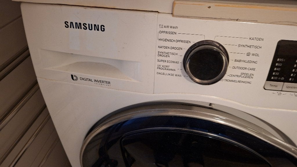 Wasmachine, Ophalen, Gebruikt, Voorlader, 85 tot 90 cm
