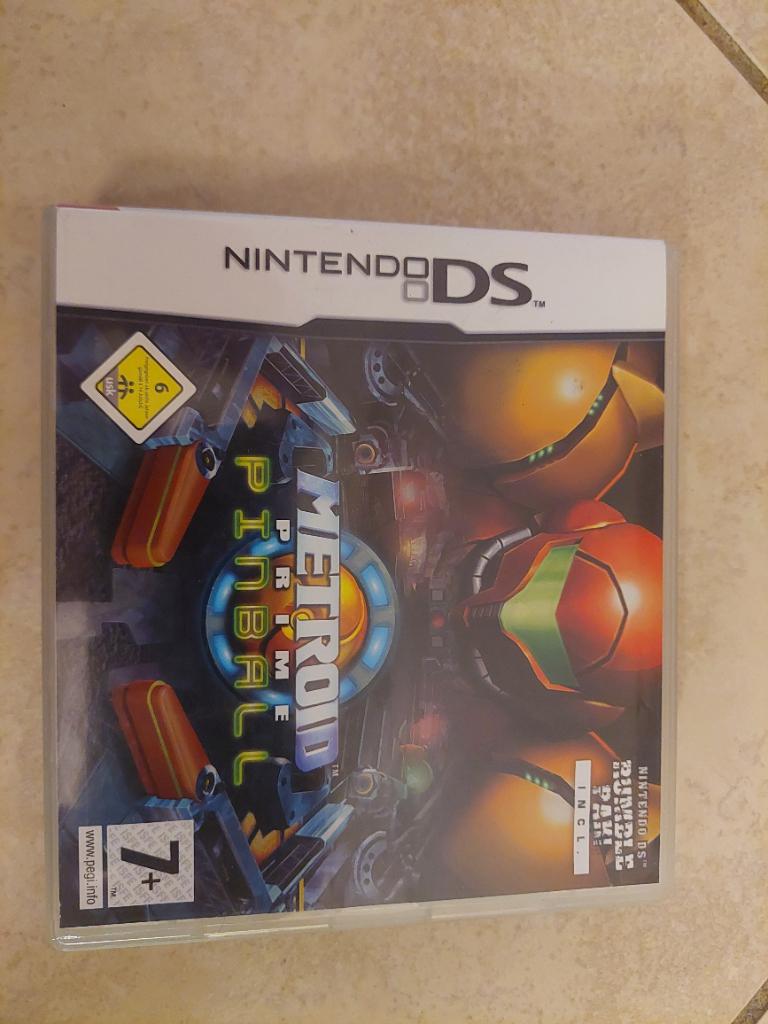 nintendo ds metroid prime pinnball, incl rumblepak, Avontuur en Actie, 1 speler, Ophalen of Verzenden, Zo goed als nieuw