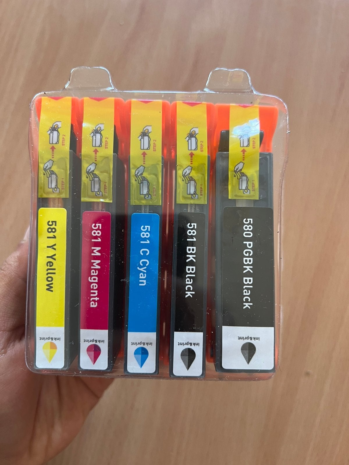 Ink & Print inktcartridges Canon 580/581 5-delig, Ophalen, Nieuw