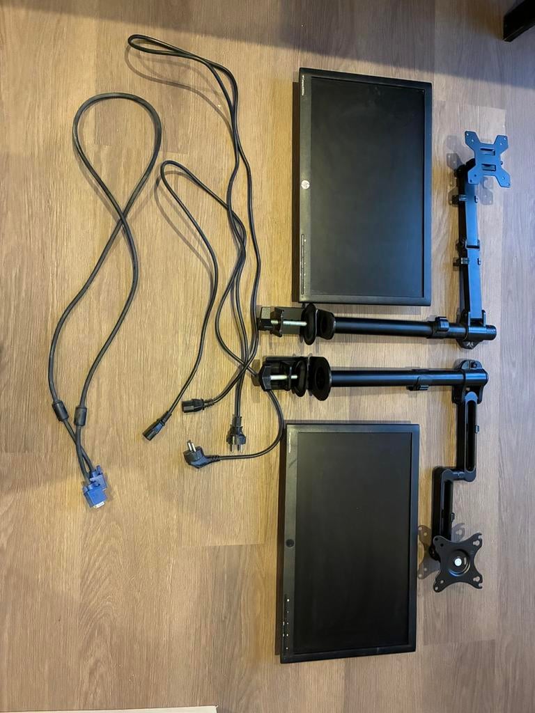 Monitor arm lcd scherm, Ophalen, Zo goed als nieuw, Overige typen, Onbekend