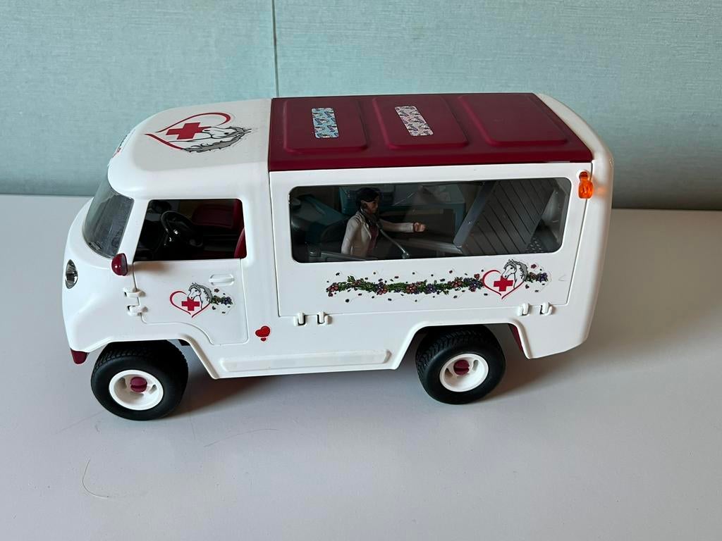 SCHLEICH mobiele dierenarts, Ophalen of Verzenden, Zo goed als nieuw, Overige merken