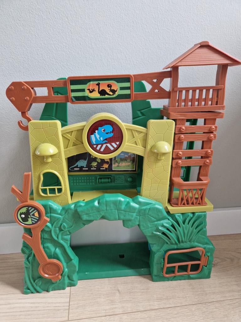 Dino World Speelset - Avontuurlijk Speelgoed, Kinderen en Baby's, Speelgoed | Overig, Gebruikt, Jongen of Meisje, Ophalen of Verzenden