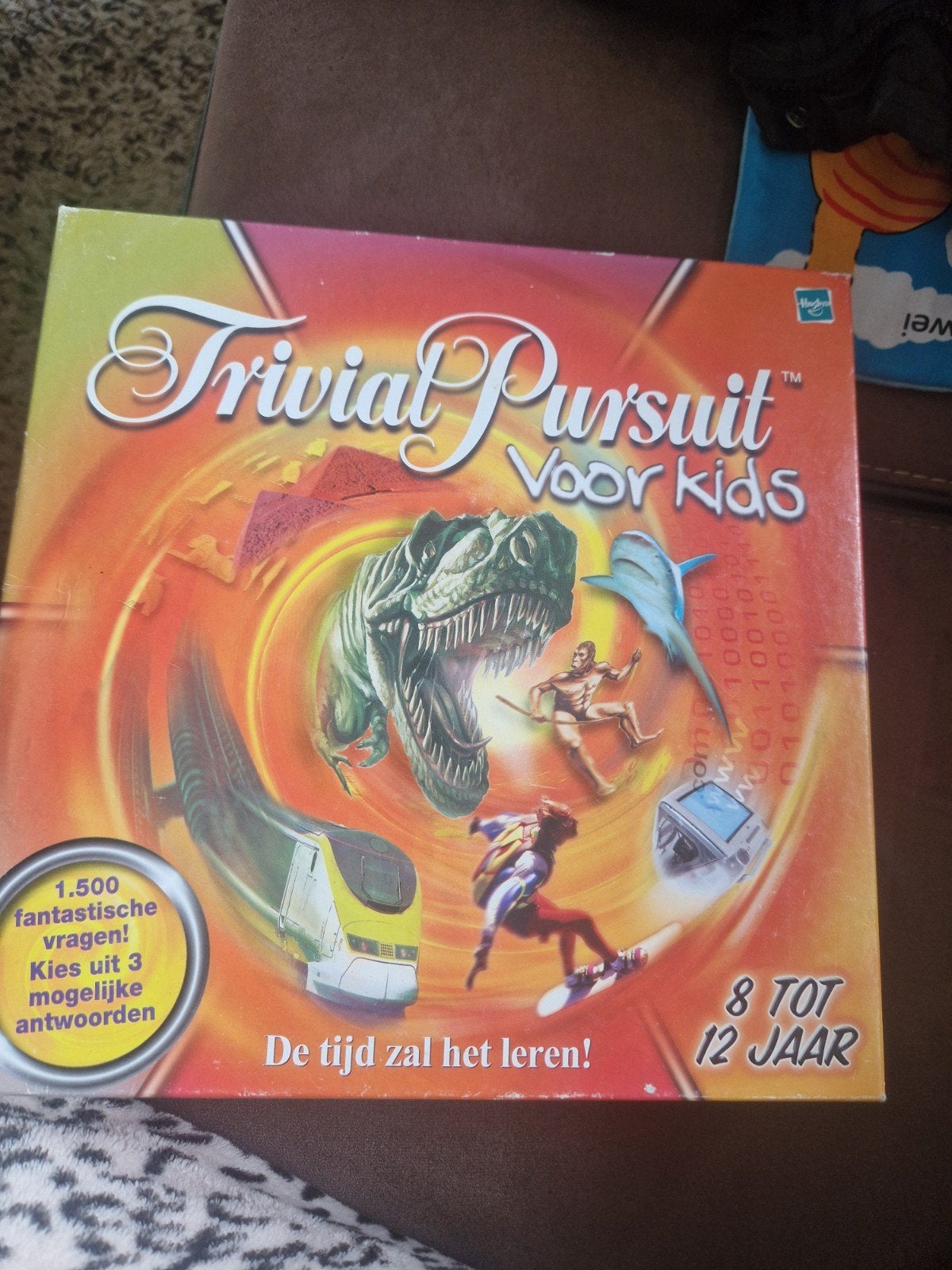 Trivial Pursuit Voor Kids - Hersengymnastiek, Hobby en Vrije tijd, Drie of vier spelers, Ophalen of Verzenden, Gebruikt, Hasbro