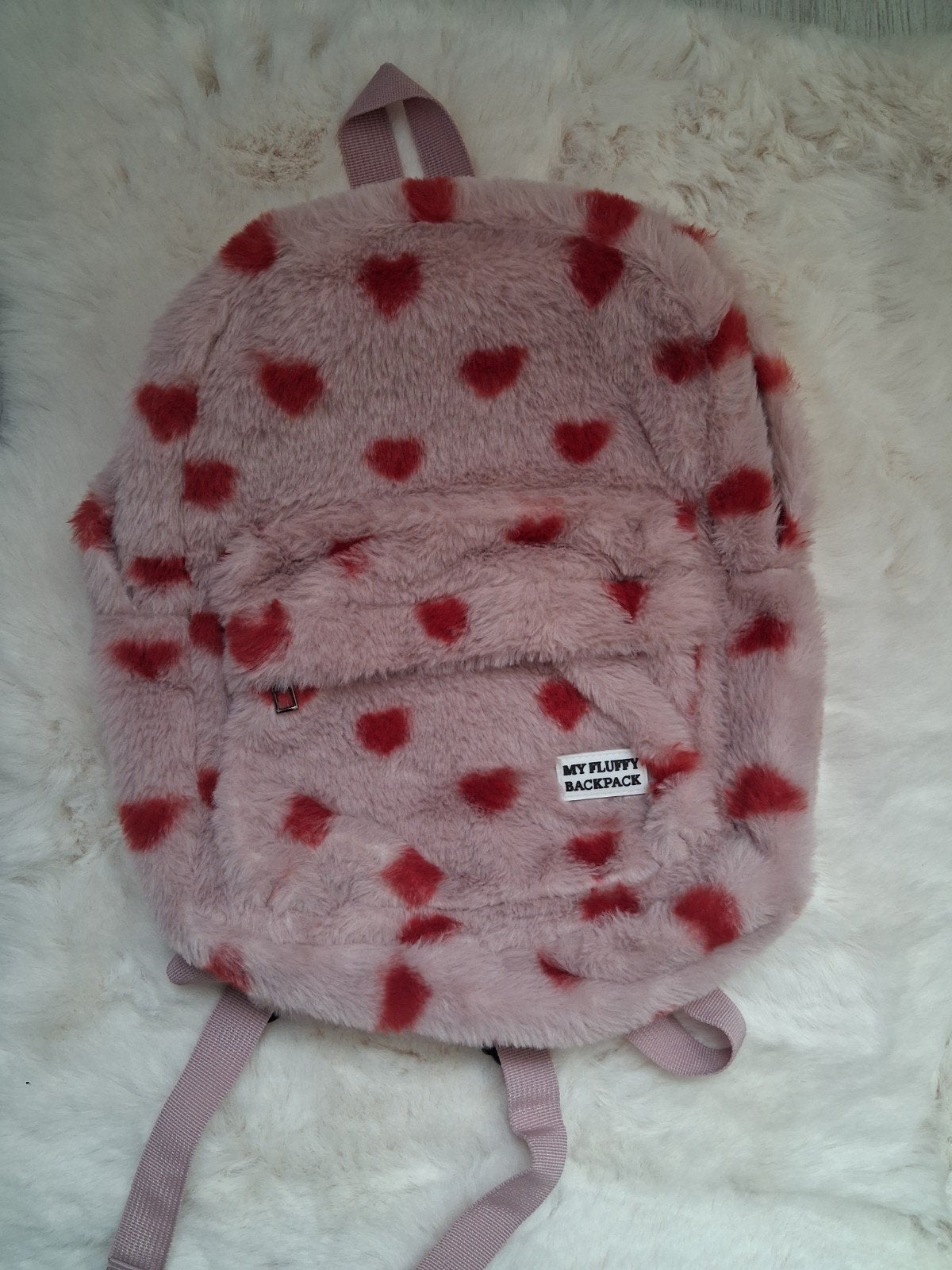 Cute roze Zara rugzak met hartjes, Overige merken, Minder dan 30 cm, Ophalen of Verzenden, Minder dan 25 cm