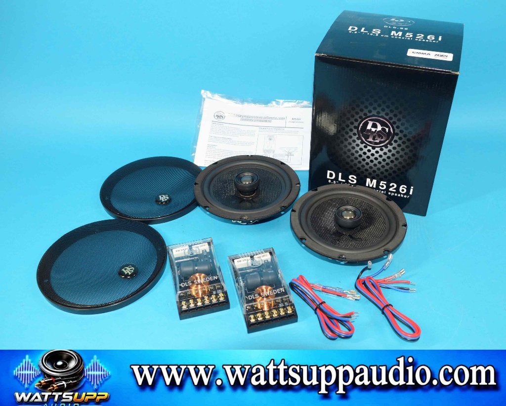 DLS M526i Coaxial speakers 6.5'' / 16.5cm, Auto diversen, Info@optimount.nl, Ophalen of Verzenden, Zo goed als nieuw, Anholtseweg 48A 7091 HB DINXPERLO